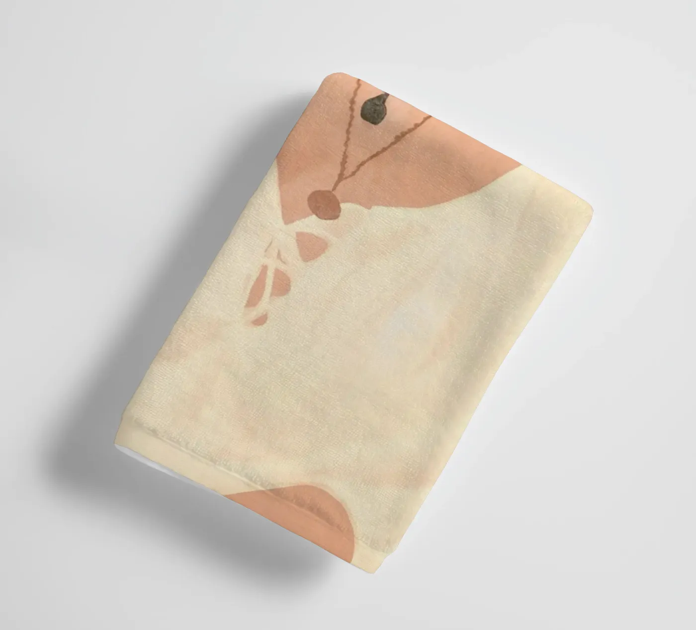 Side Profile towel by LeaDArt