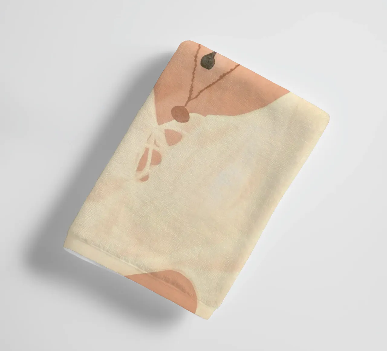 Zijprofiel badhanddoek van LeaDArt