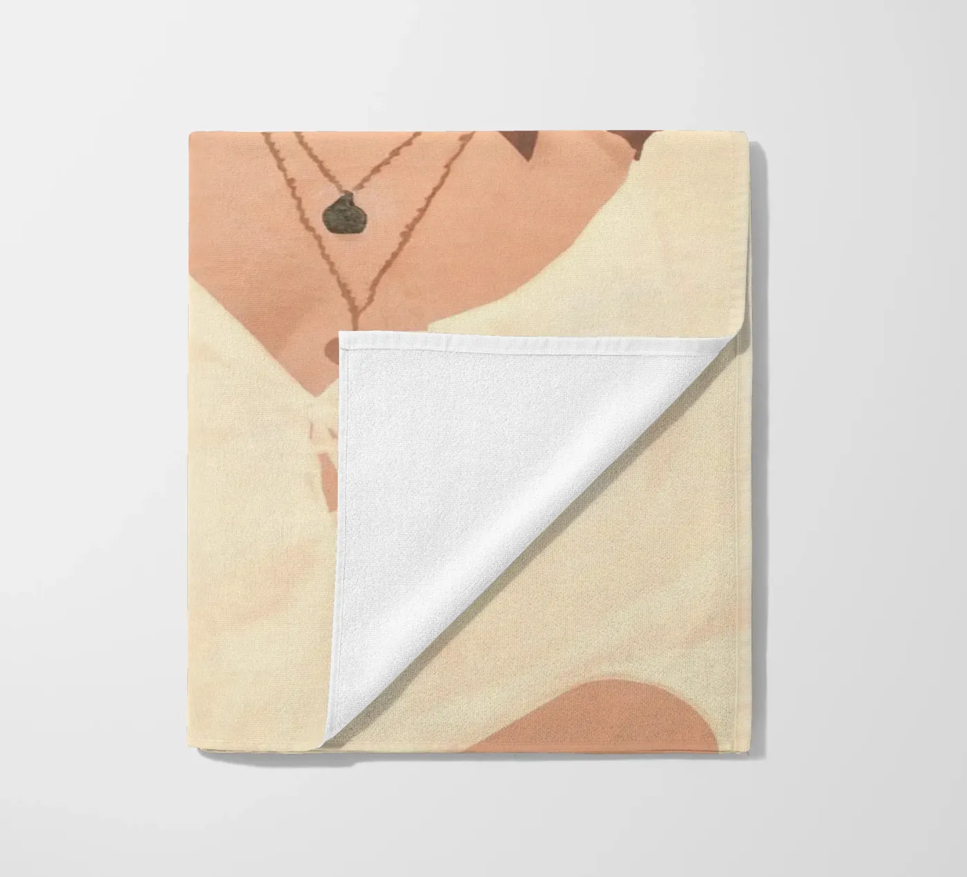 Profilo laterale telo mare da LeaDArt