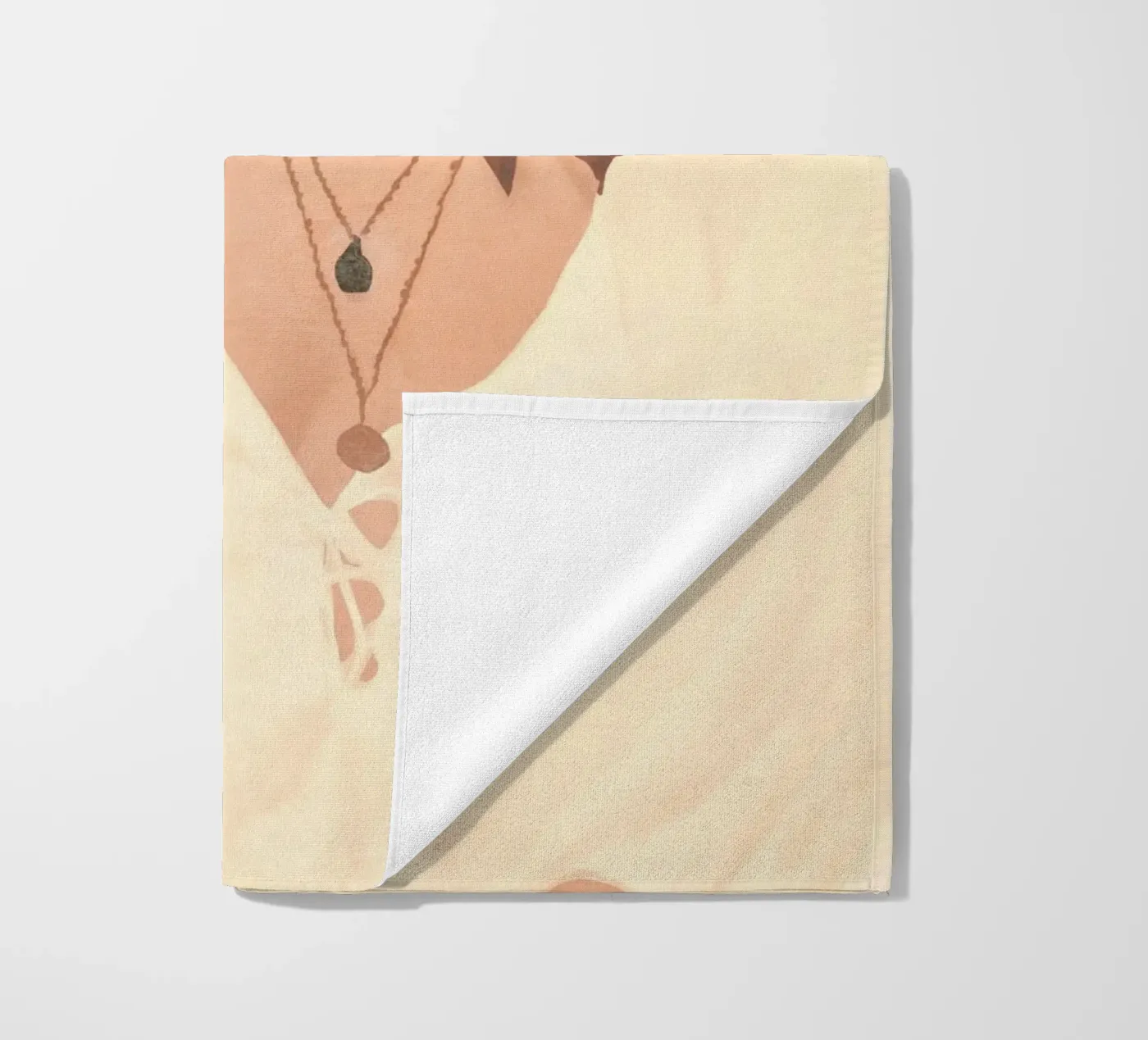 Profilo laterale telo mare da LeaDArt