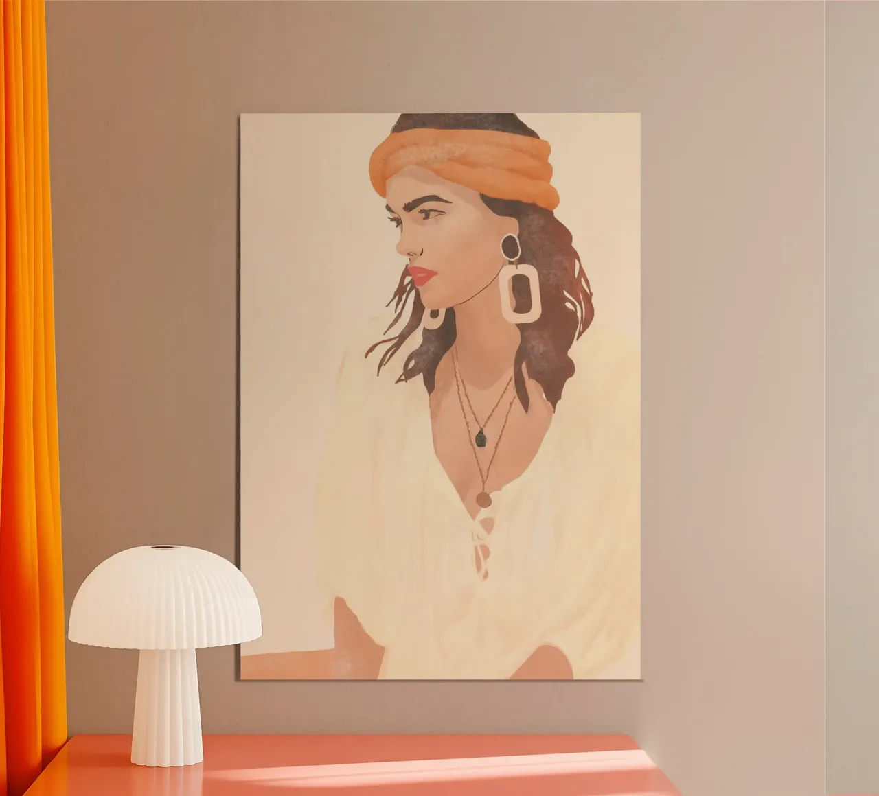 Side Profile hahnemühle by LeaDArt