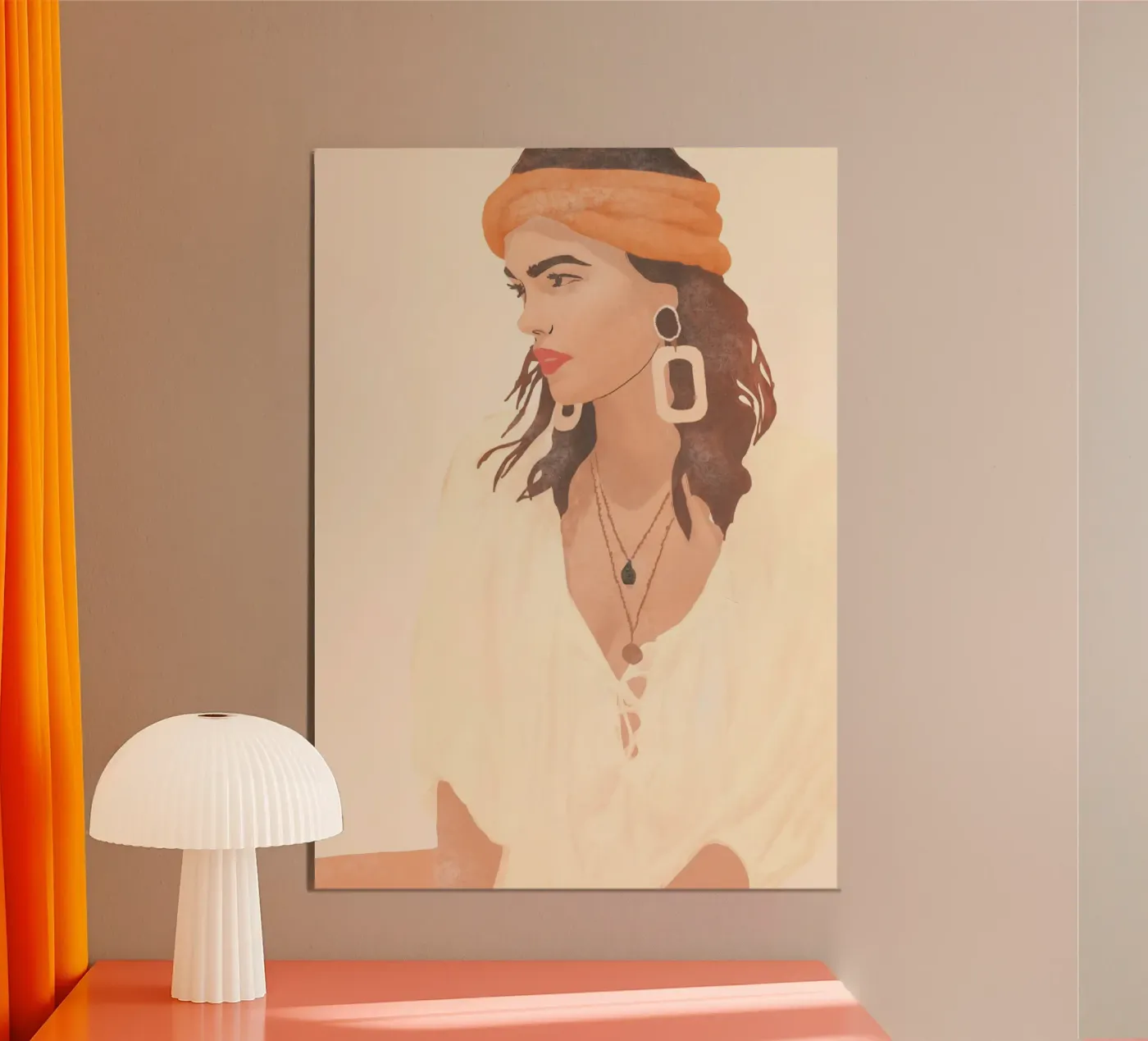 Profilo laterale poster da LeaDArt