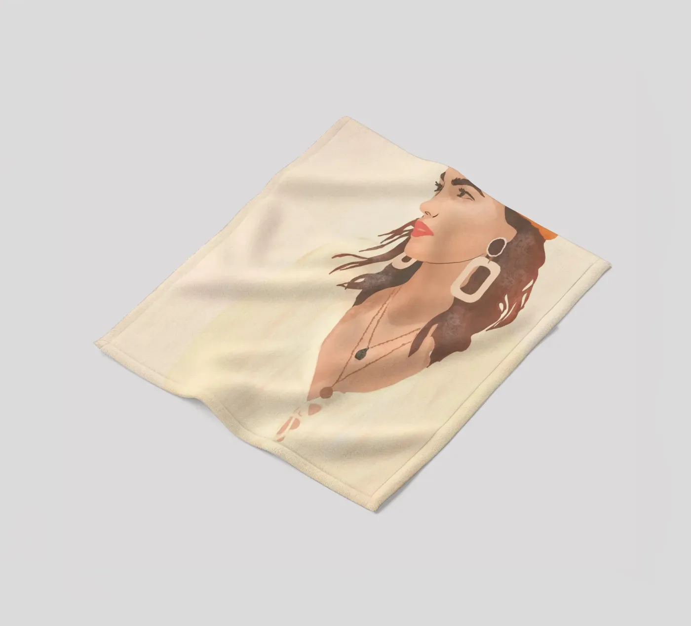 Seitenprofil Fleecedecke von LeaDArt