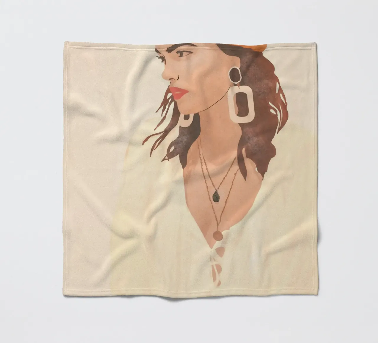 Seitenprofil Fleecedecke von LeaDArt