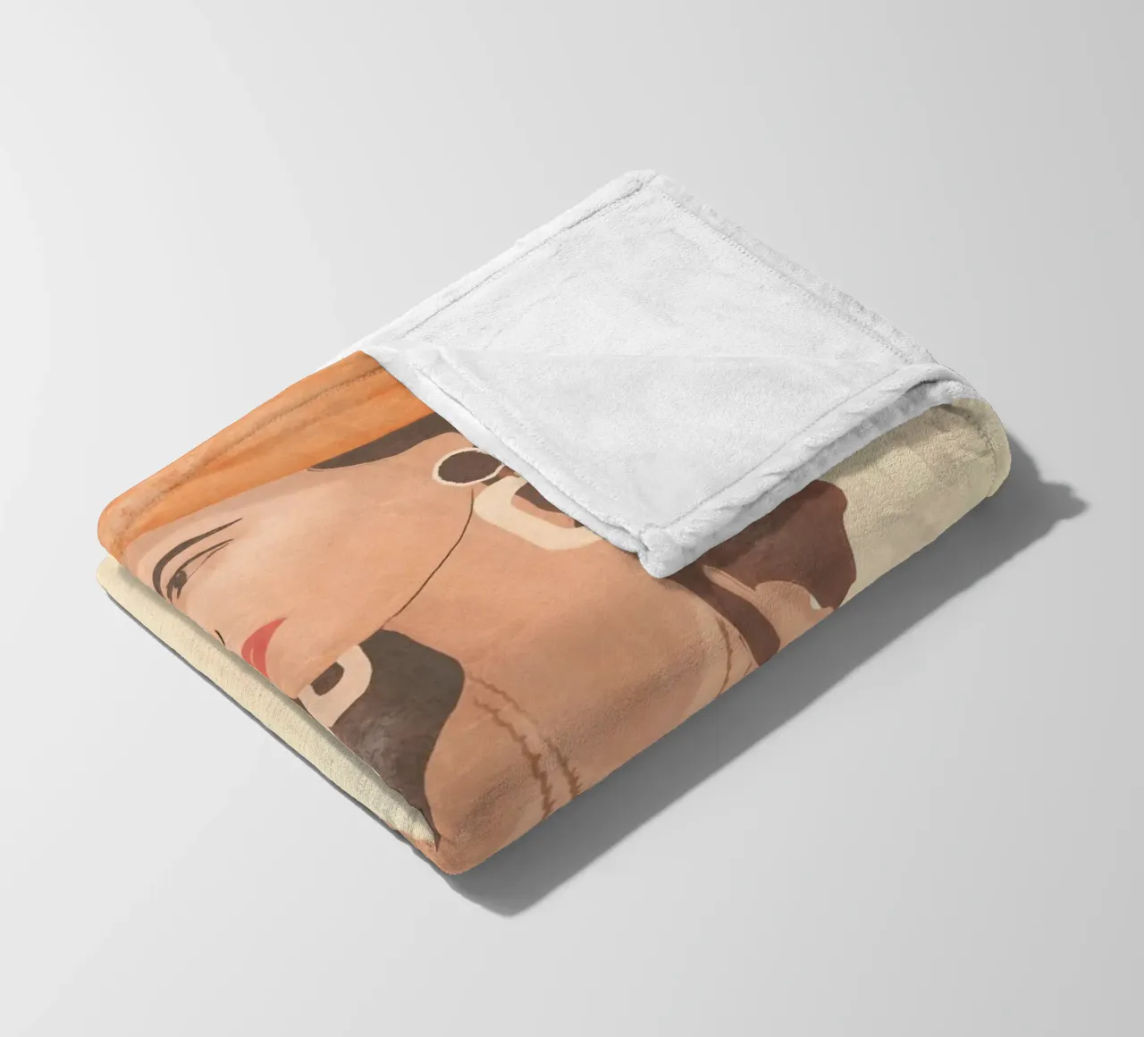 Seitenprofil Fleecedecke von LeaDArt