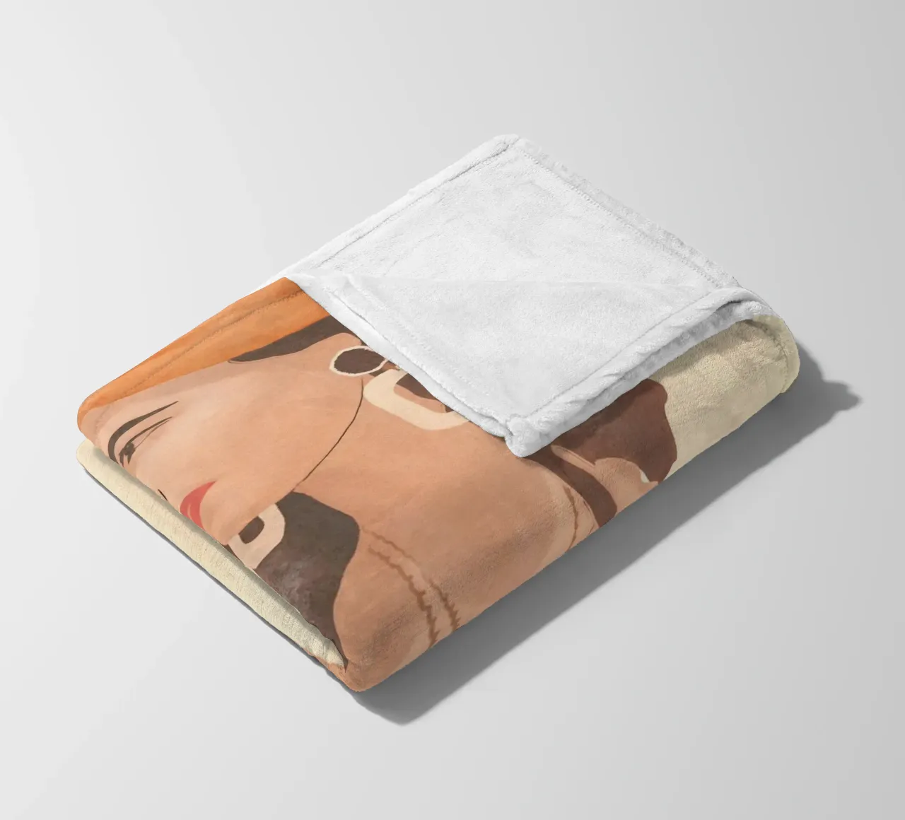 Seitenprofil Fleecedecke von LeaDArt