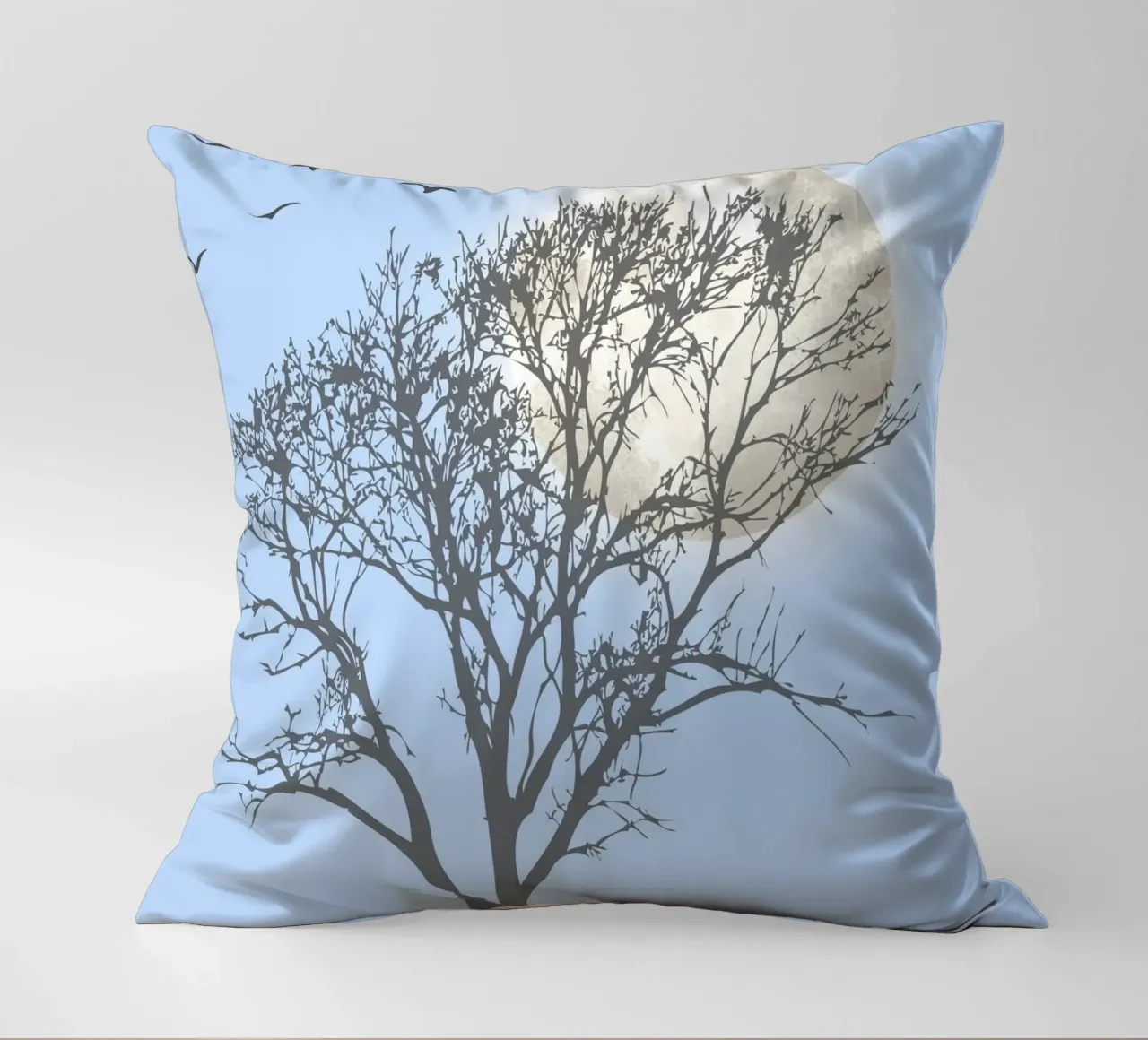 landscape night stillness decorative cushion by Creaton