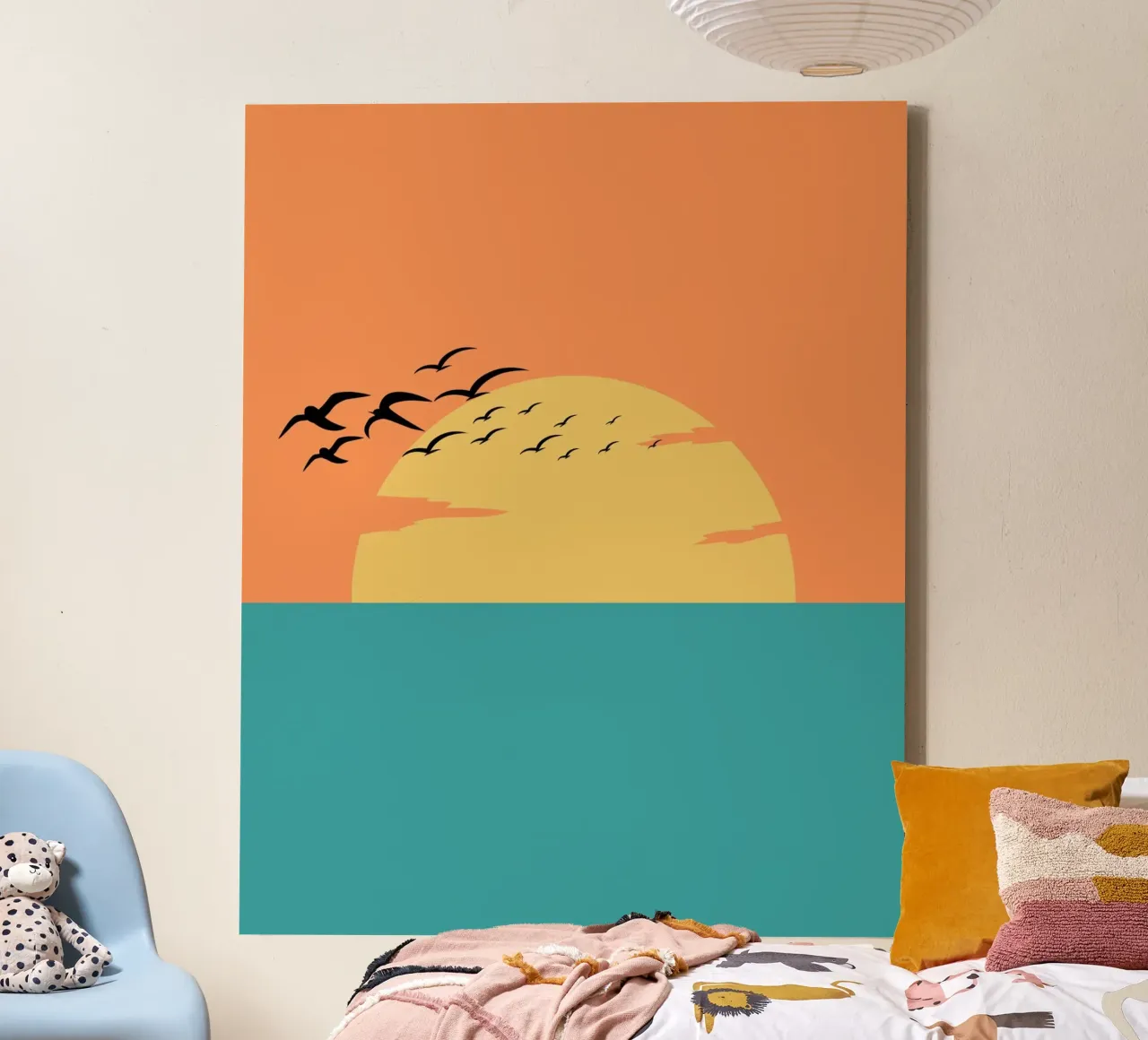 sunlight serenity canvas by Creaton