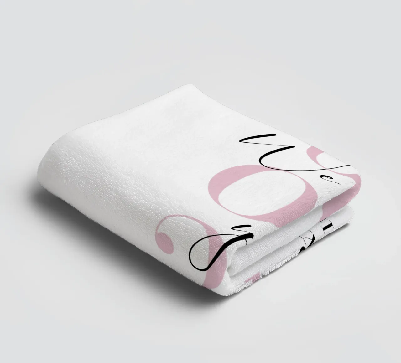 We Said Yes Custom Print towel by Prints By Ayleen
