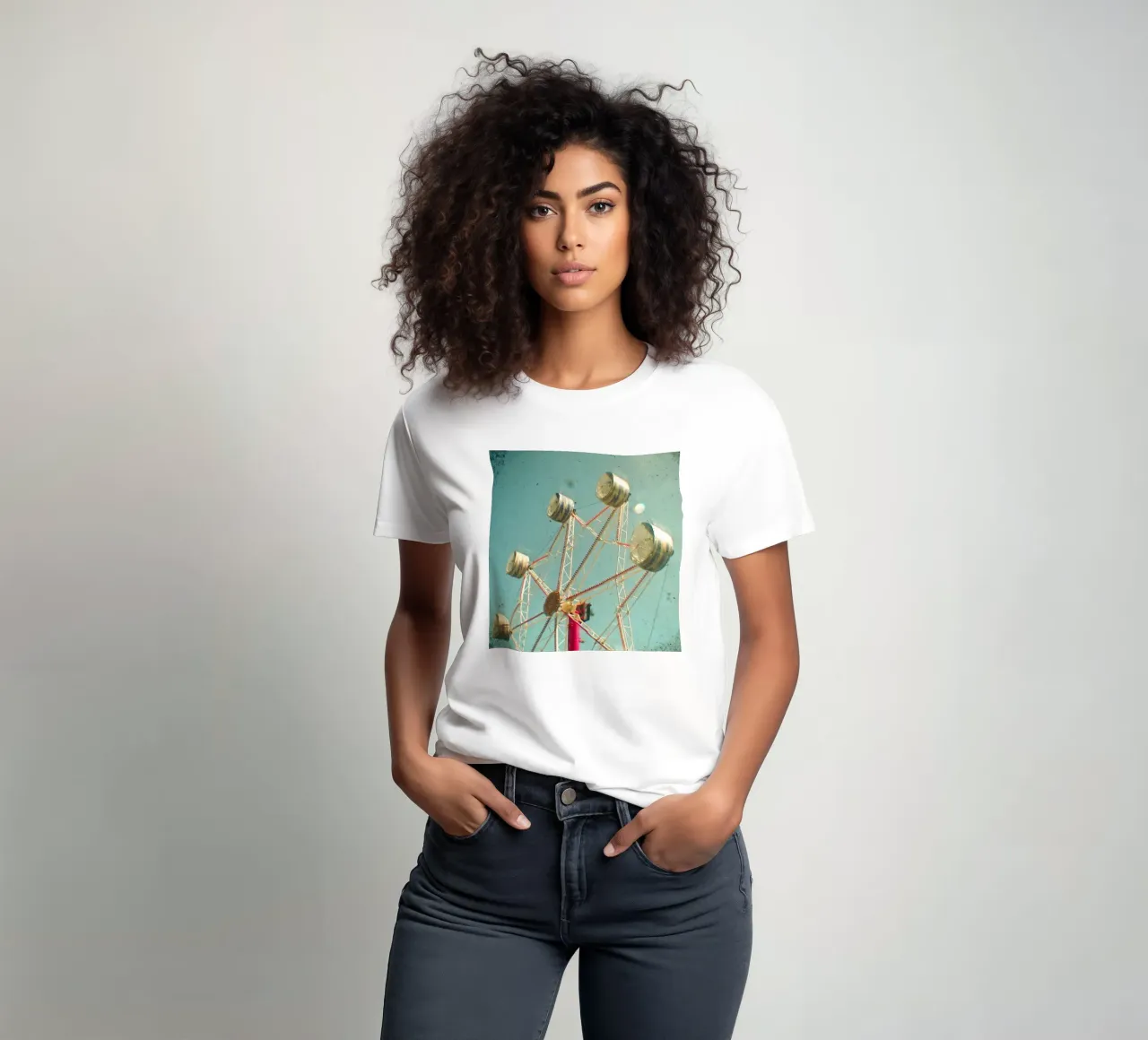 Ferris Wheel t-shirt by Cassia Beck Photography