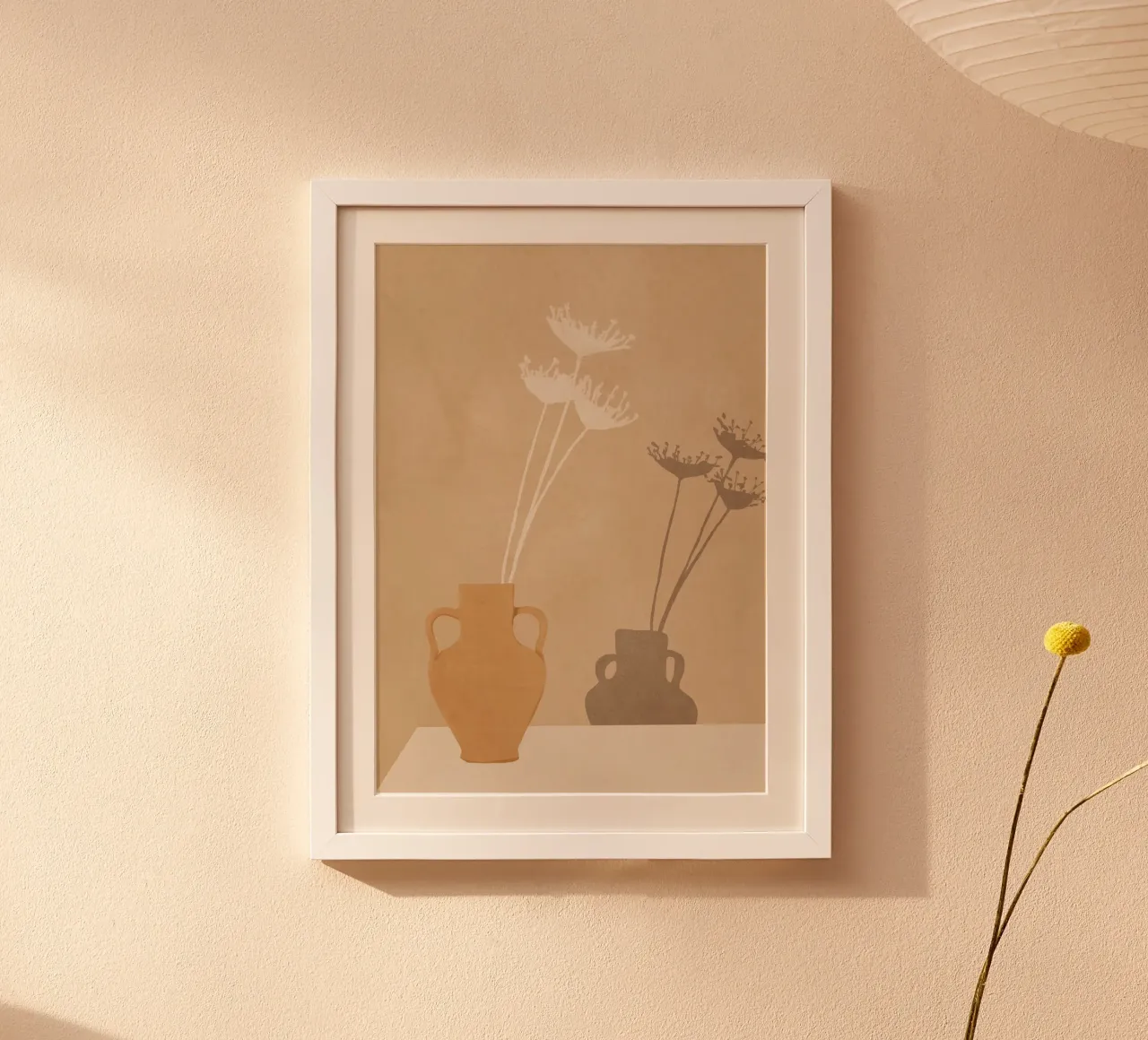 Natura morta morbida poster con telaio in plastica da LeaDArt