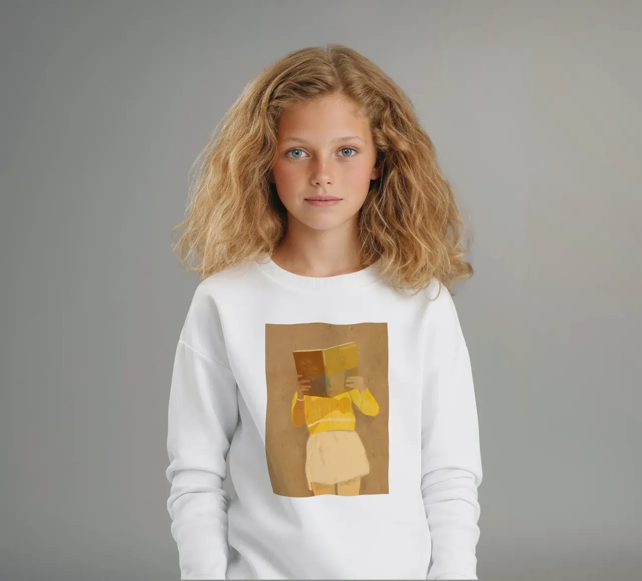 Momento di quiete felpa bambino da LeaDArt