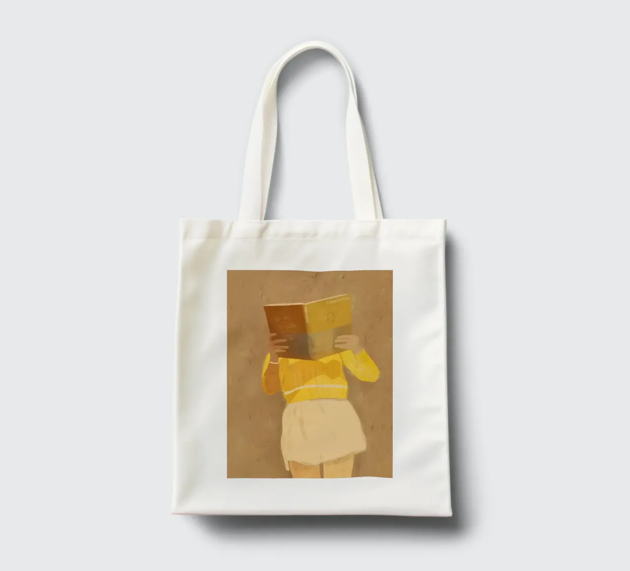 Momento di quiete borsa in juta da LeaDArt