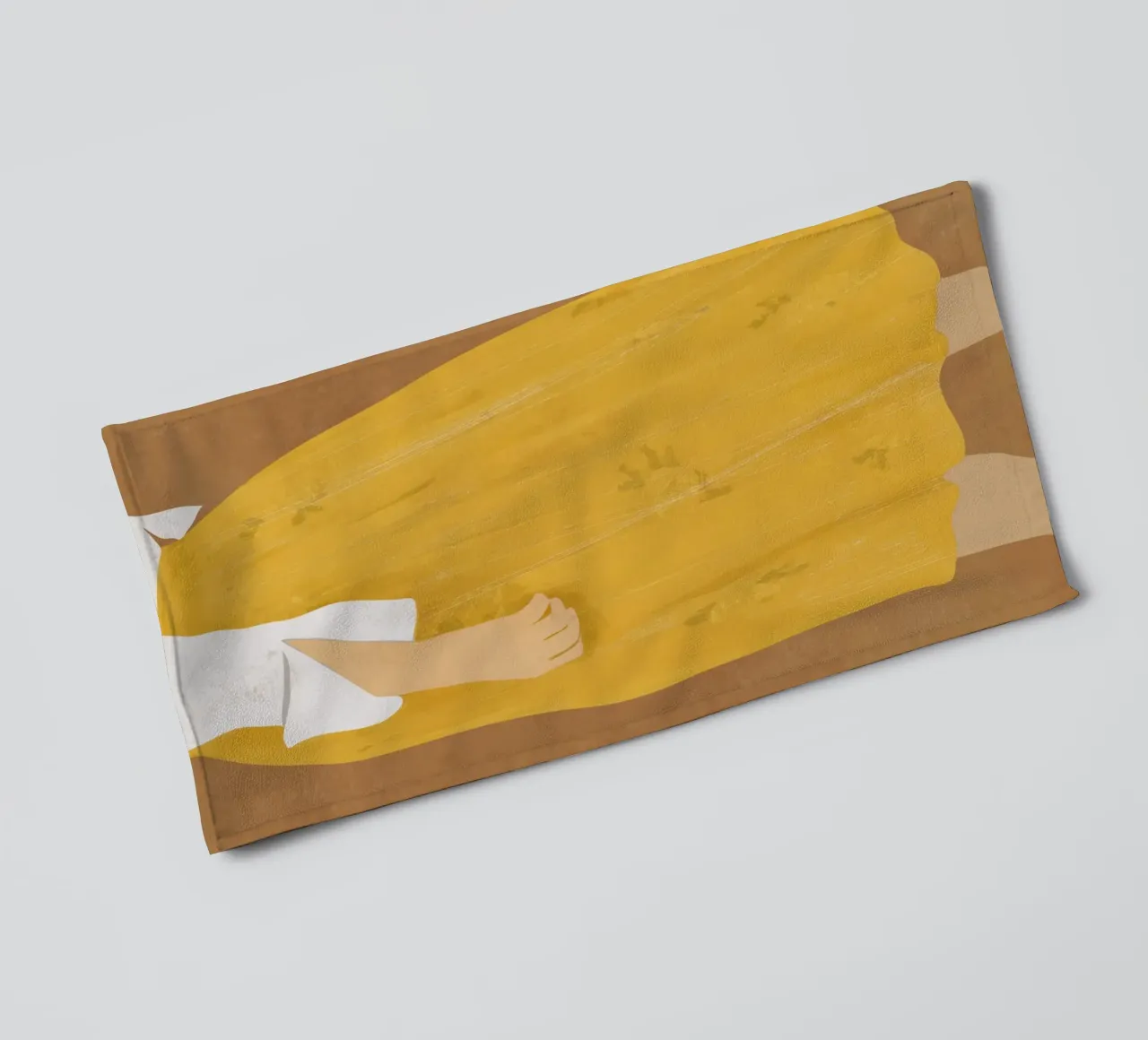 Jupe jaune serviette de bain de LeaDArt