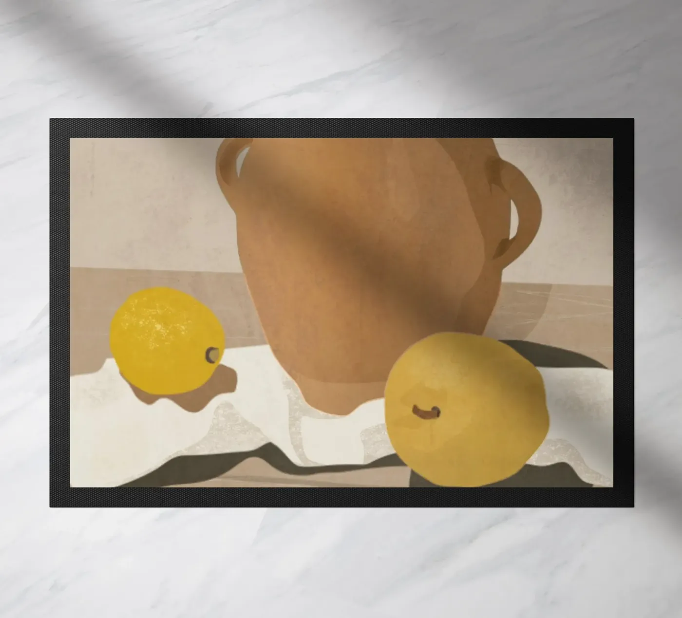 Two Lemons Fußmatte von LeaDArt