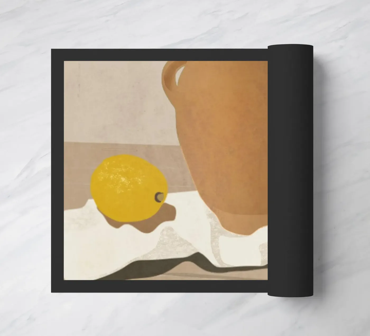 Two Lemons Fußmatte von LeaDArt