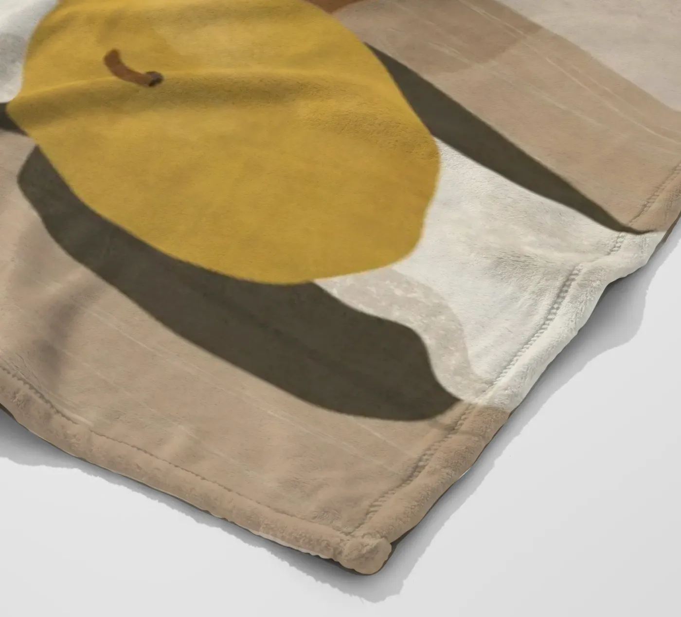 Two Lemons plaid polaire de LeaDArt