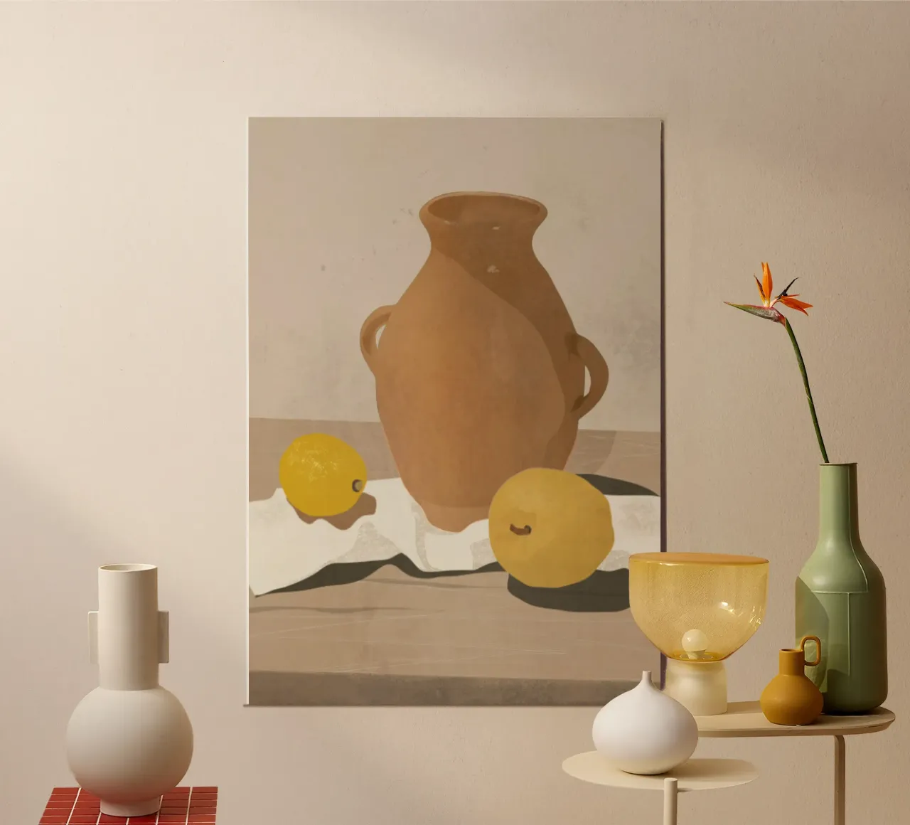 Two Lemons alu-dibond by LeaDArt