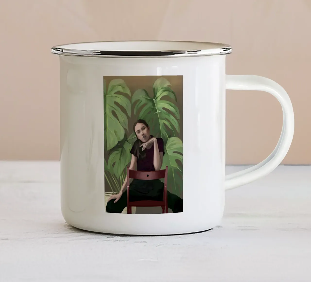 Chiarezza tazza in smalto da Verse
