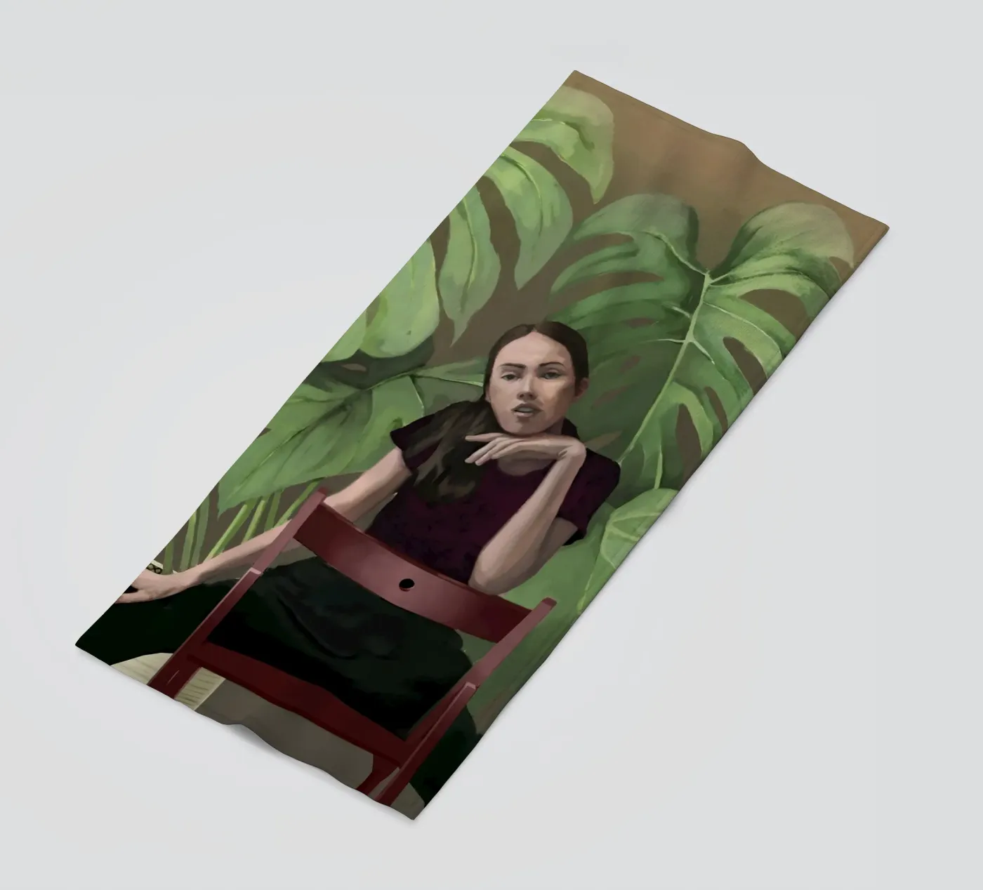 Clarity beach towel by Verse