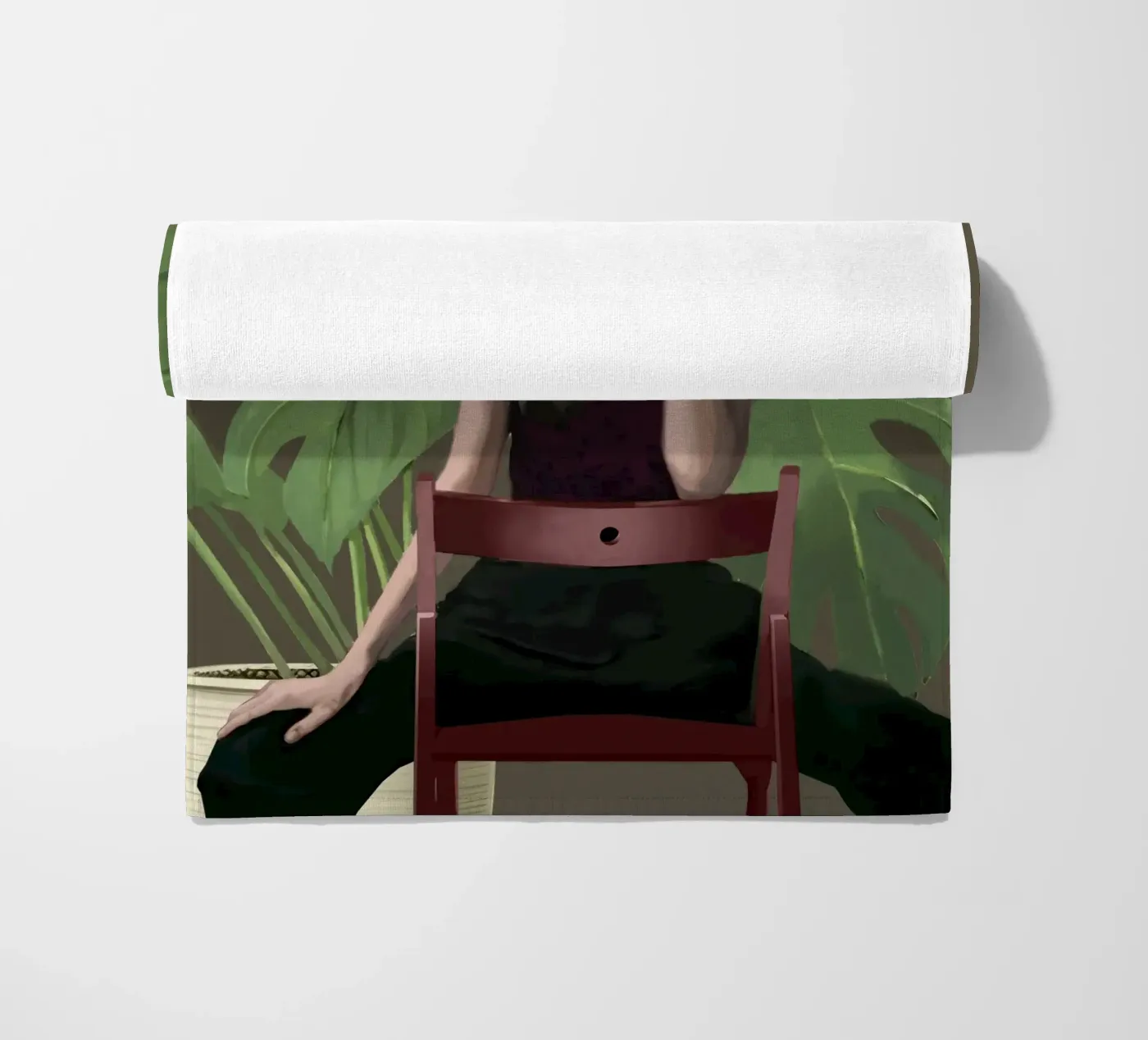 Clarity beach towel by Verse