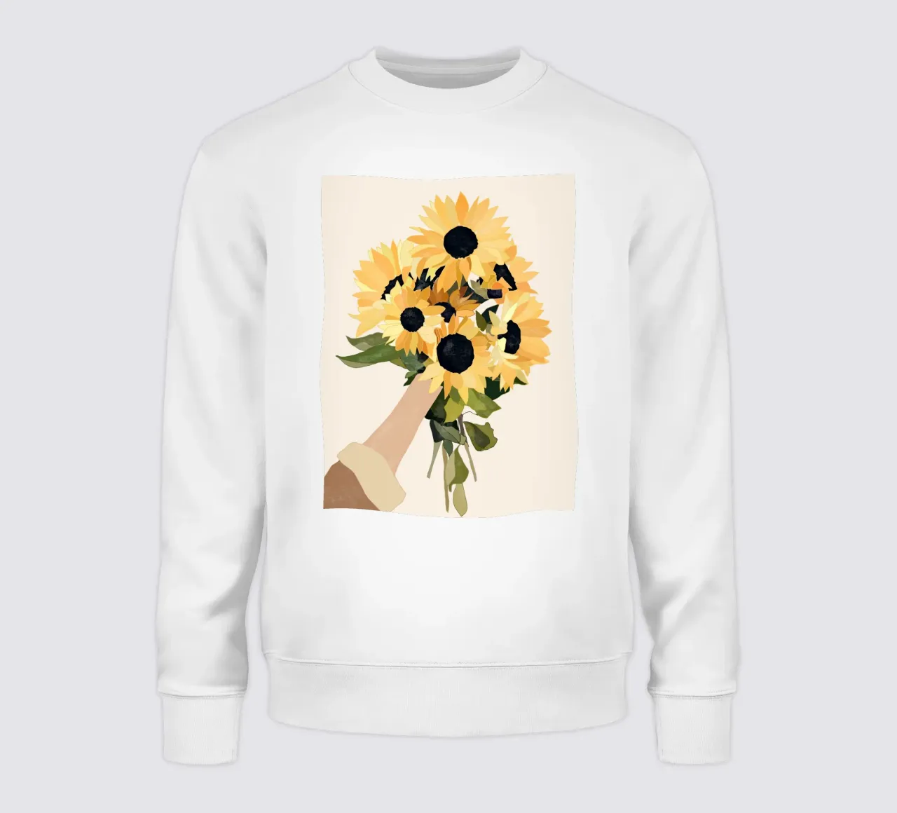 Sole in mano 2 felpa da LeaDArt