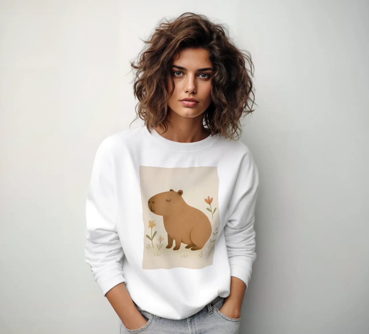 Capybara felpa da Attaboy Dsgn