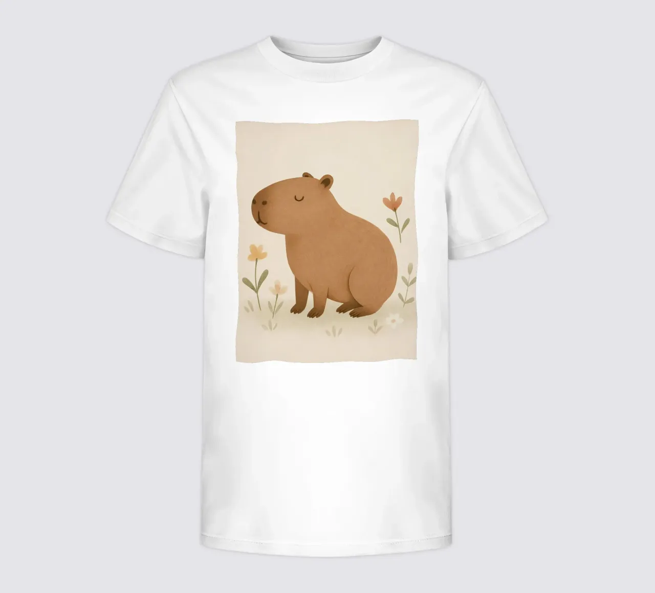 Capybara t-shirt bambini da Attaboy Dsgn