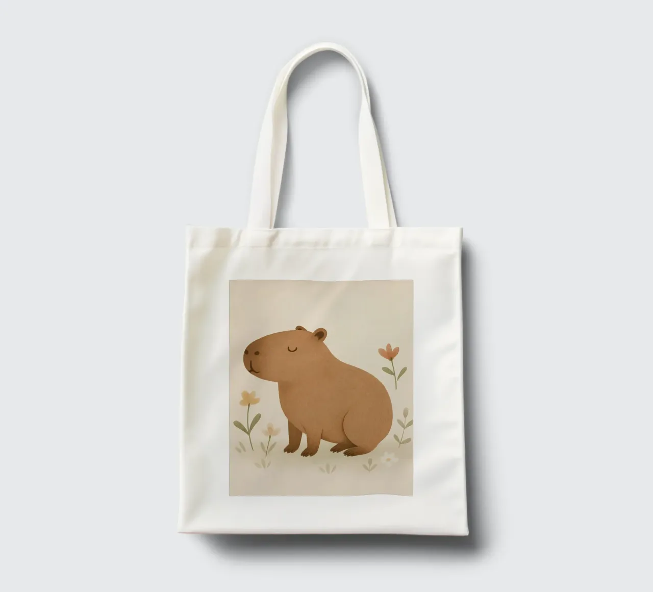 Capybara borsa in juta da Attaboy Dsgn