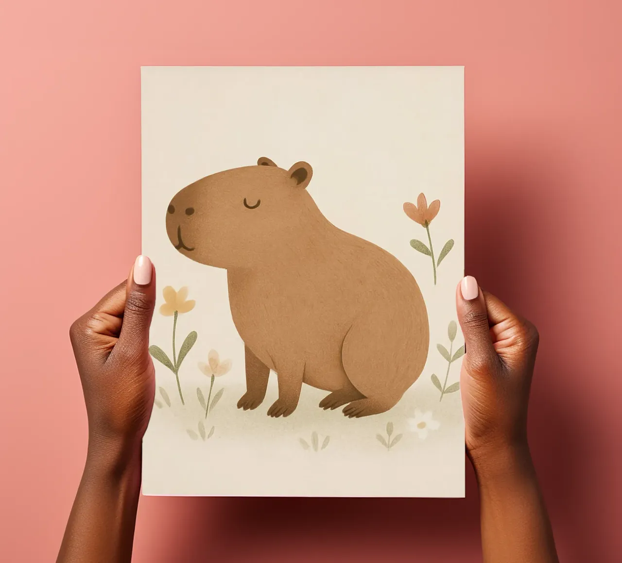 Capybara sticker sheet by Attaboy Dsgn