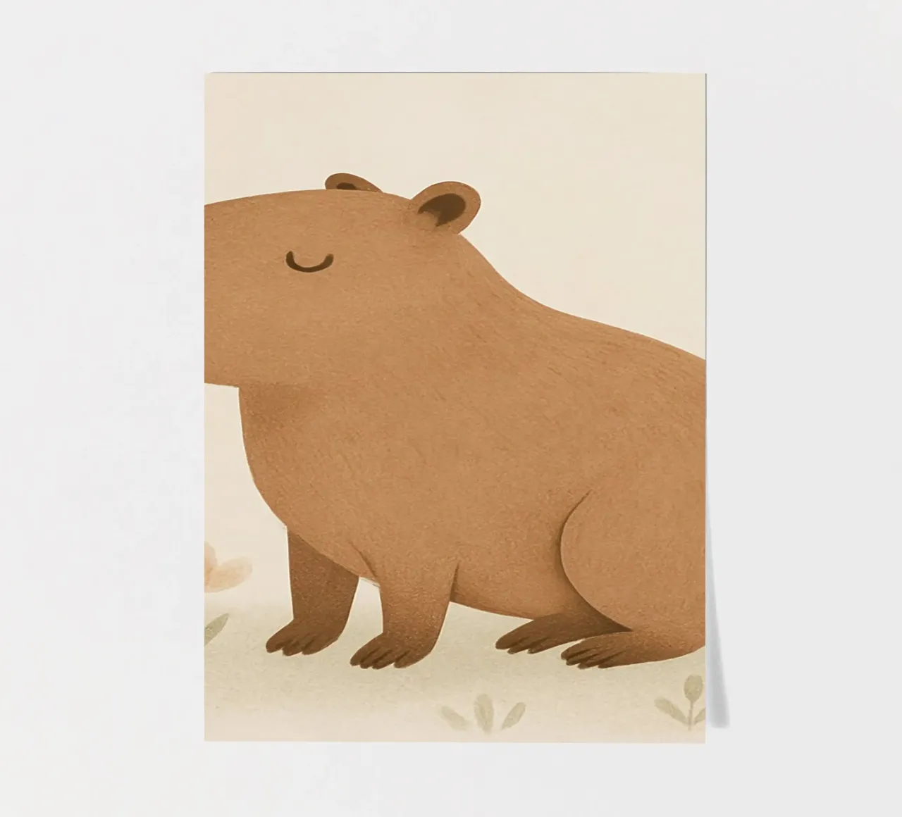 Capybara sticker sheet by Attaboy Dsgn
