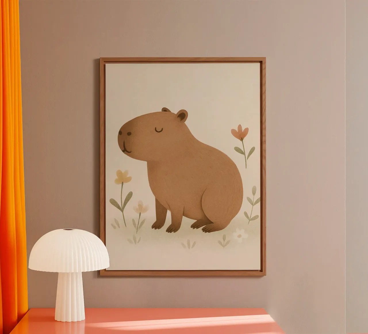 Capybara alluminio dibond da Attaboy Dsgn