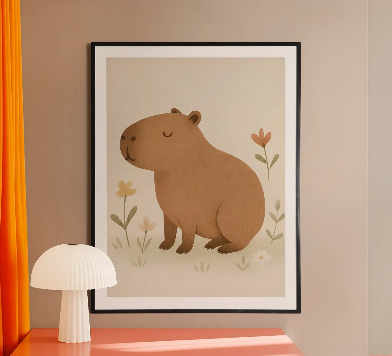 Capybara poster da Attaboy Dsgn