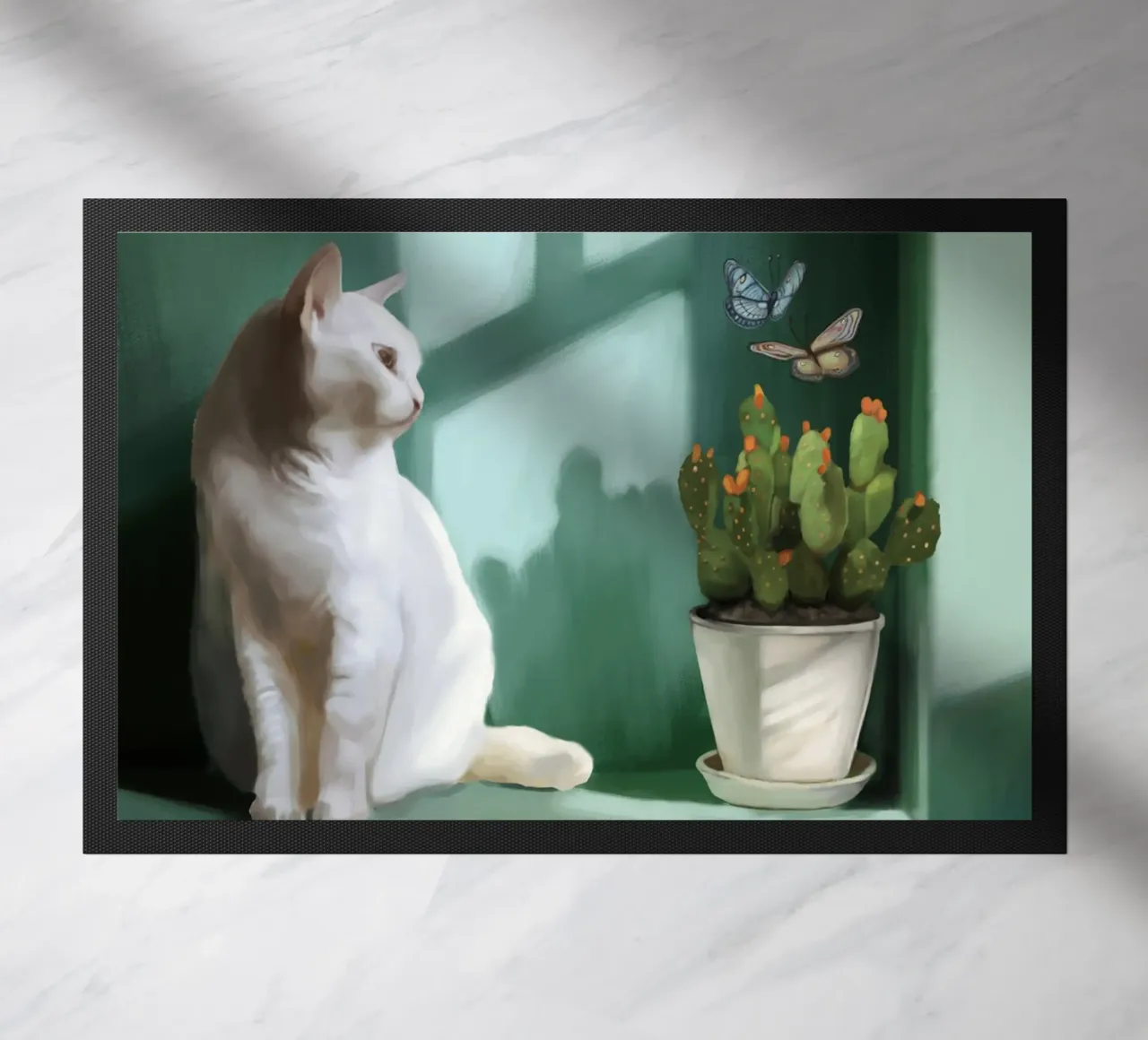 Emerald Tranquility deurmat van Verse