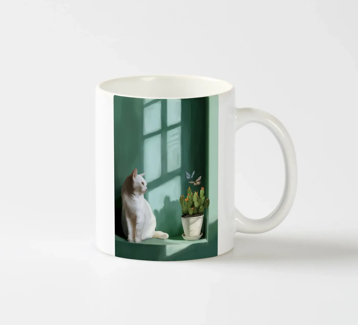 Emerald Tranquility tazza in ceramica da Verse