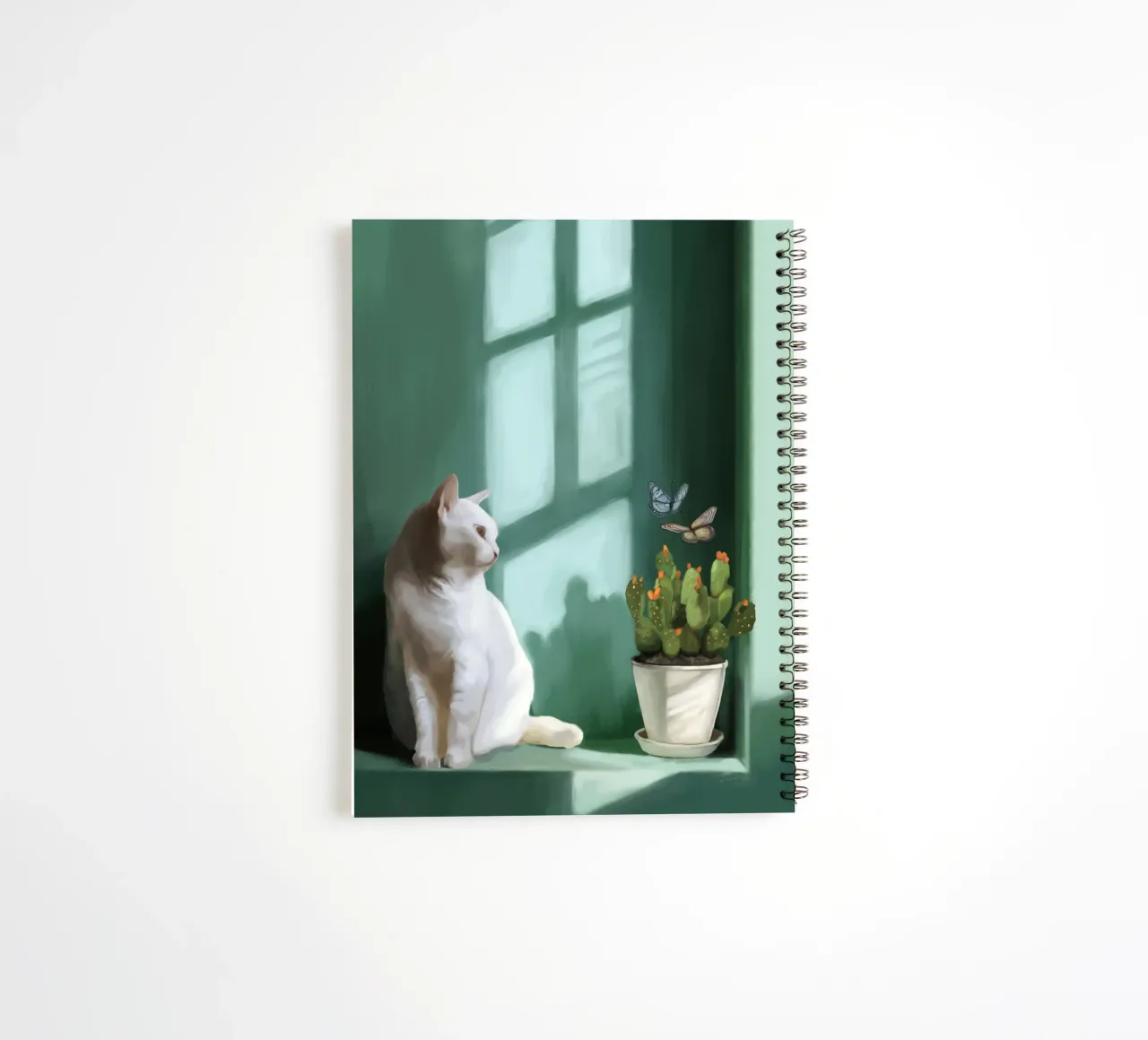 Emerald Tranquility spiral notebook by Verse