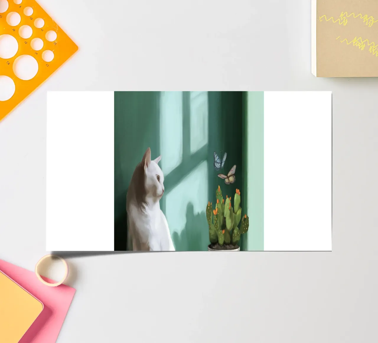 Emerald Tranquility sticker sheet by Verse