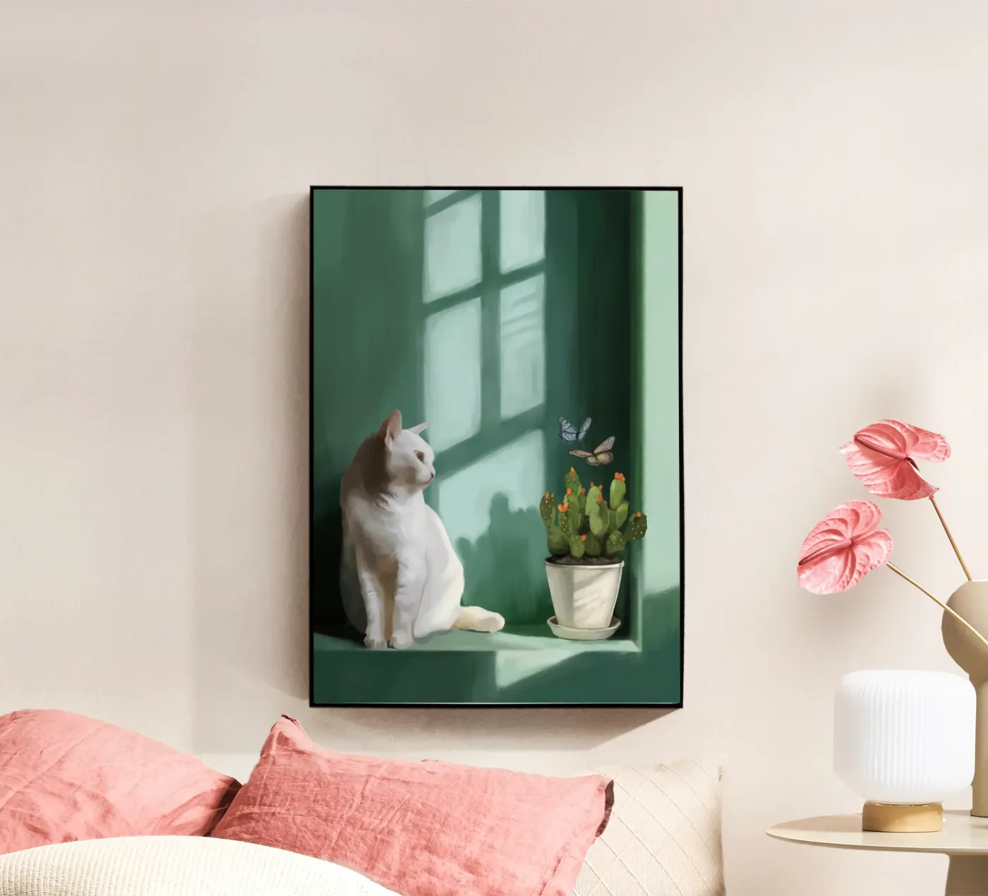 Emerald Tranquility acrylic glass by Verse