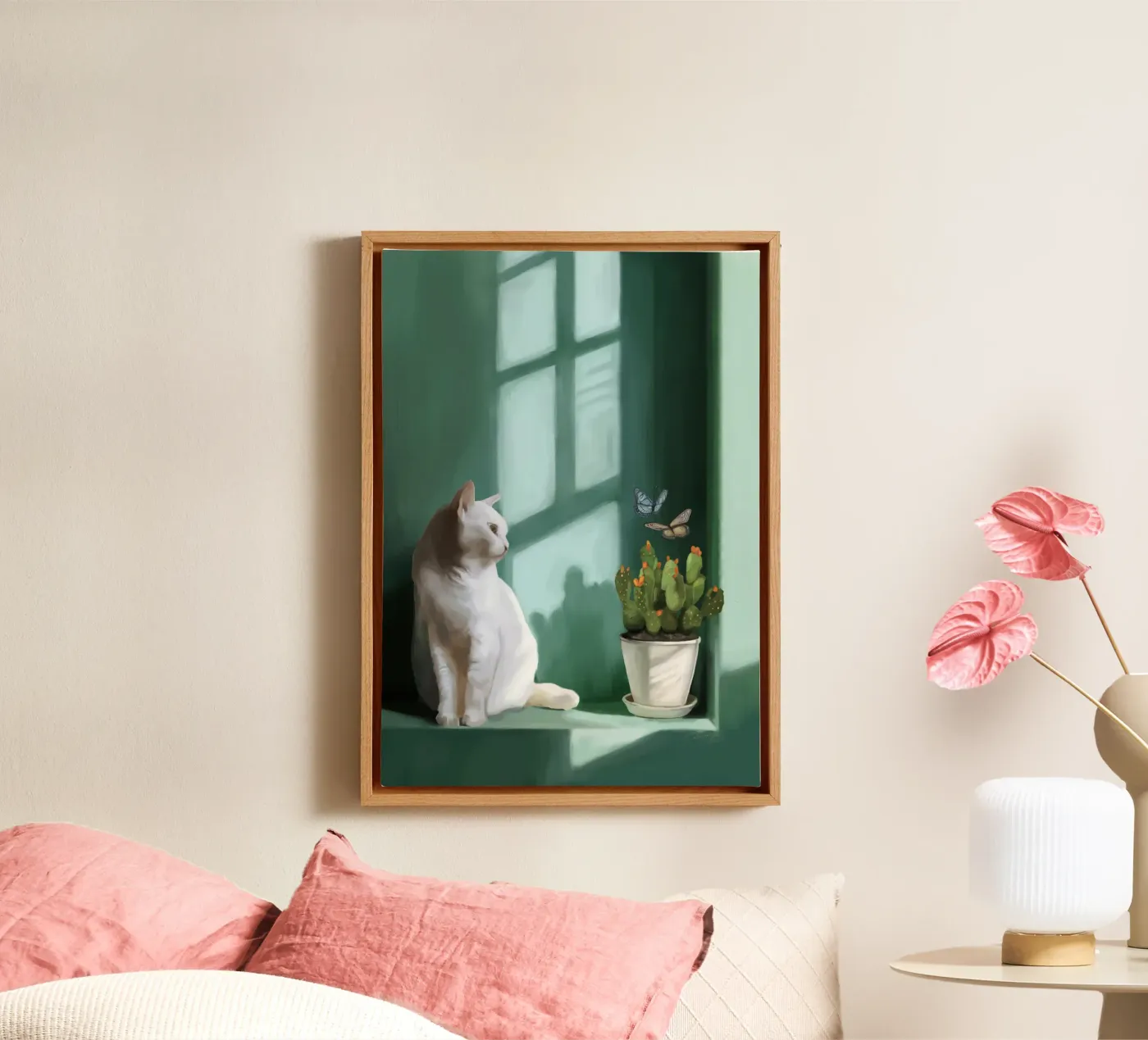 Tranquillità di smeraldo tela da Verse