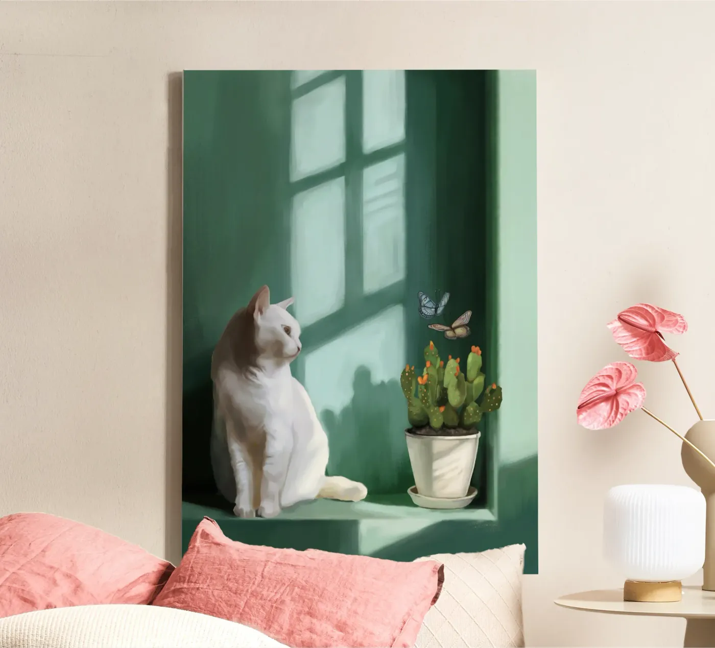 Tranquillità di smeraldo tela da Verse