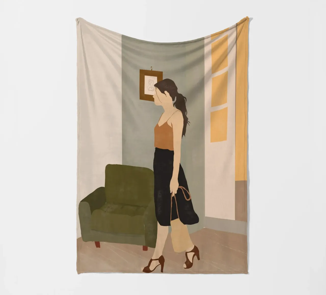 Aussteigen Fleecedecke von LeaDArt