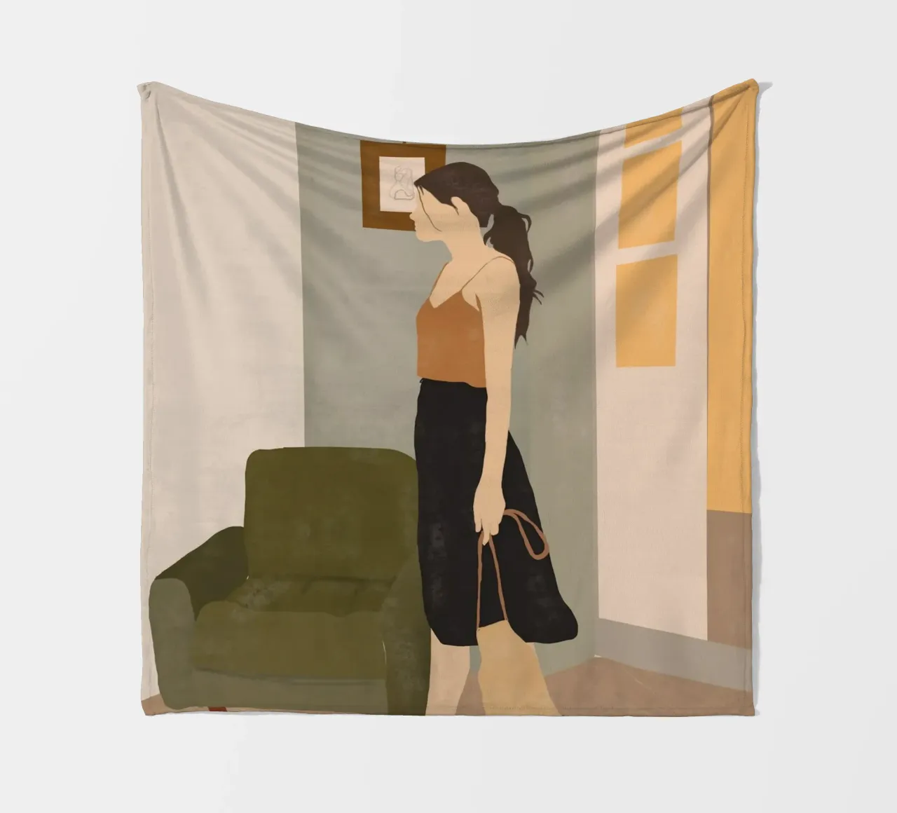 Aussteigen Fleecedecke von LeaDArt