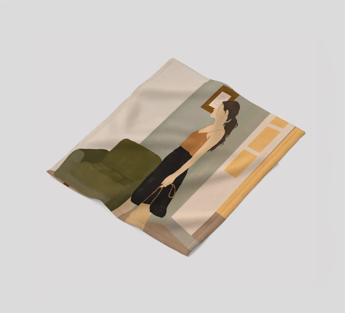 Step Out fleecedeken van LeaDArt