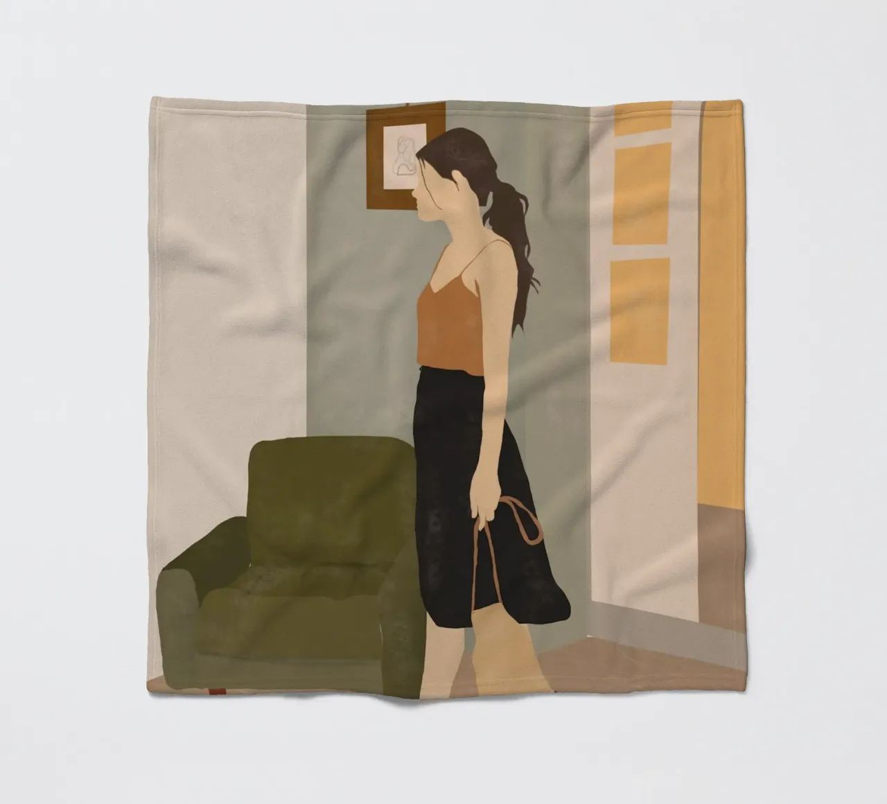 Aussteigen Fleecedecke von LeaDArt