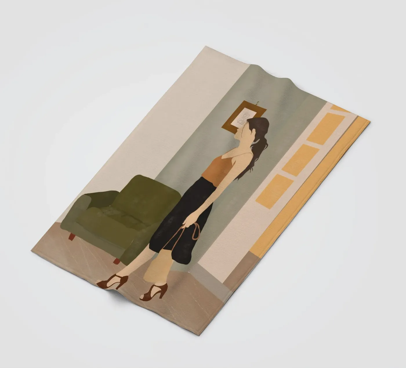 Step Out fleecedeken van LeaDArt