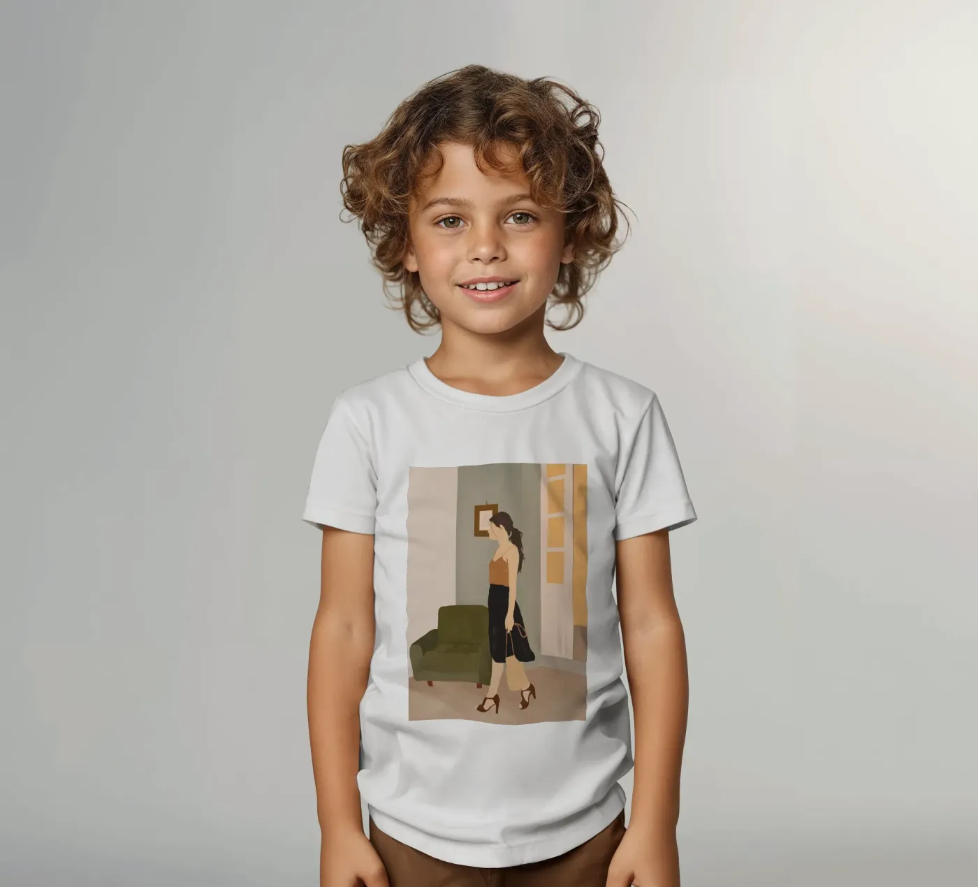 Uscire t-shirt bambini da LeaDArt