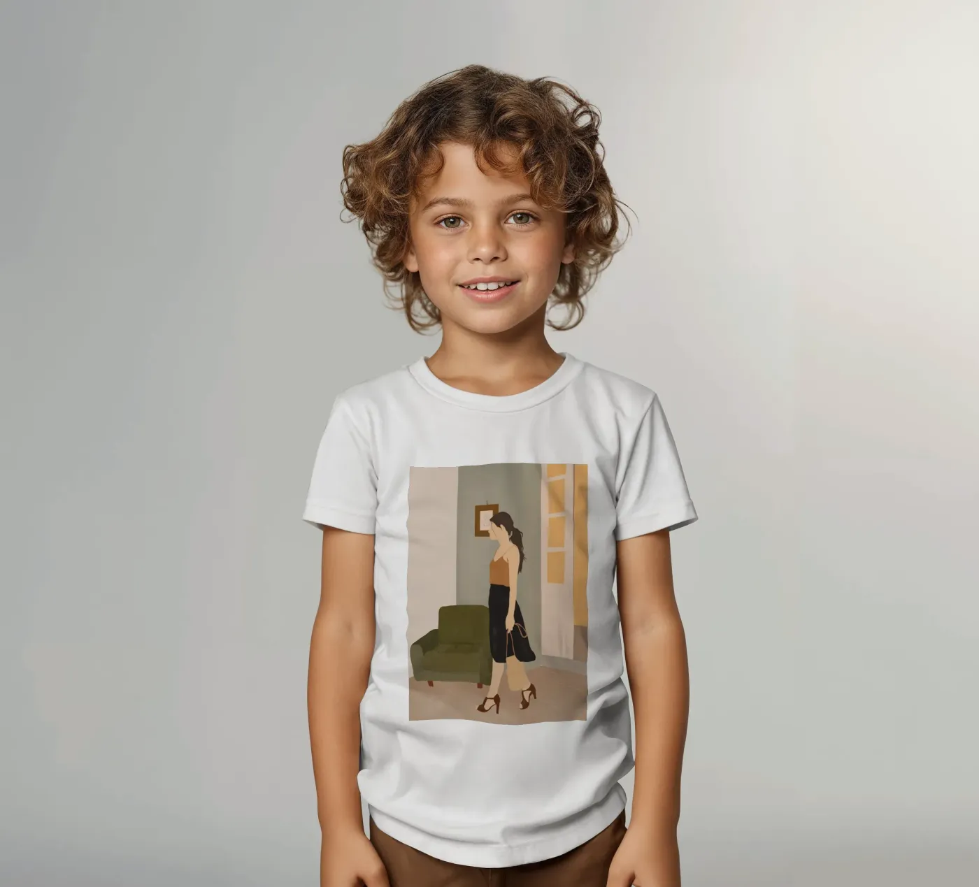 Uscire t-shirt bambini da LeaDArt