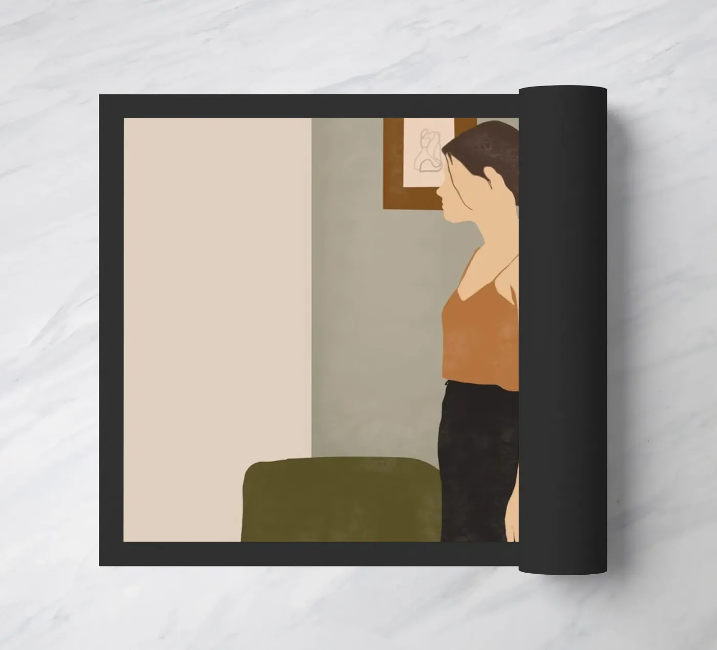 Step Out deurmat van LeaDArt