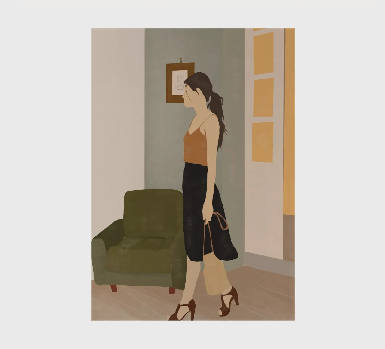 Step Out notebook by LeaDArt