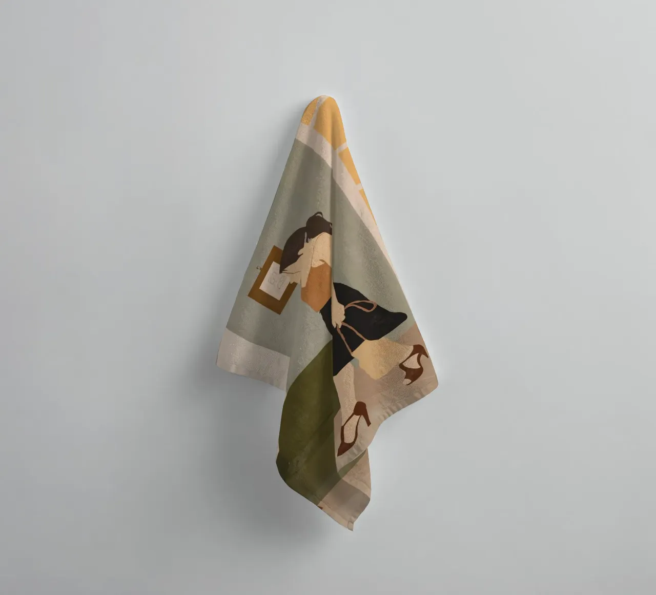 Step Out towel by LeaDArt